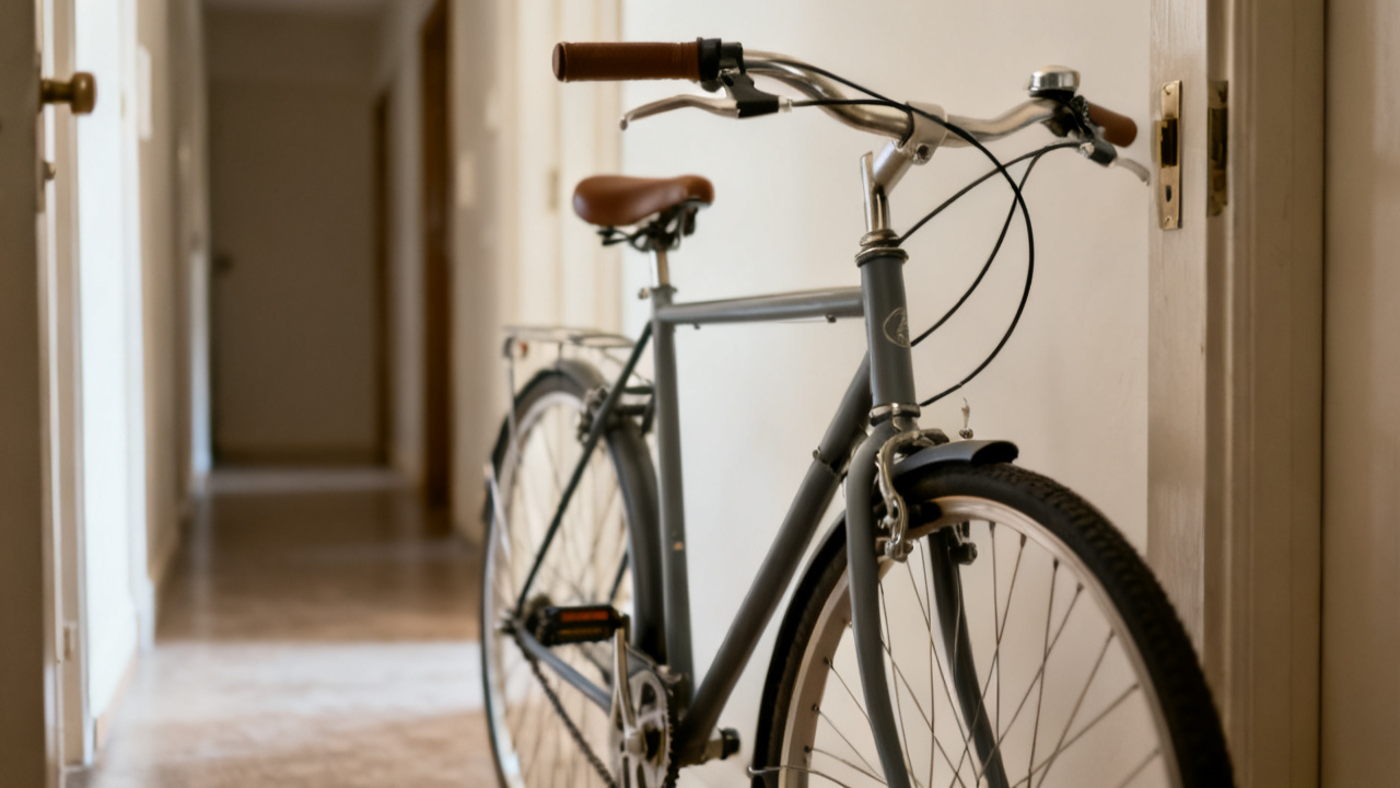 Do Not Leave the Bike Unlocked in the Hall